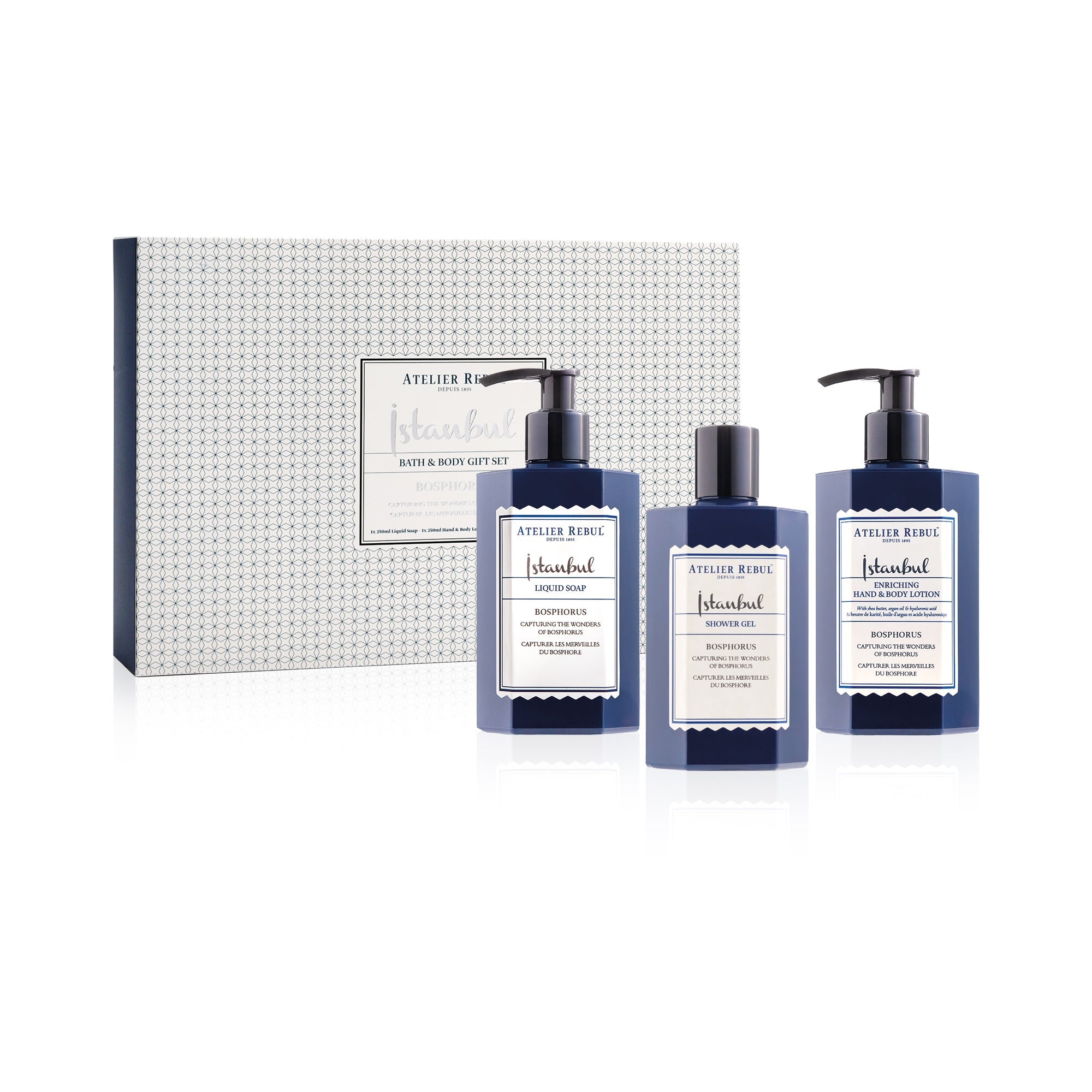 Istanbul Bosphorus Pre-Made Bath & Body Set - 3X 250 ml